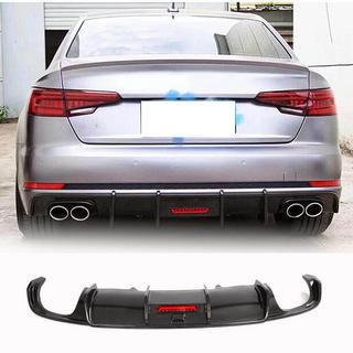Dyfuzor tylnego zderzaka V1 (do S-Line Sedan 2015-2019, Carbon) zdjęcia 1