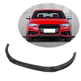 Dokładka przedniego zderzaka Lip V6 (do S-Line Sedan 2015-2019, Carbon) zdjęcia 1
