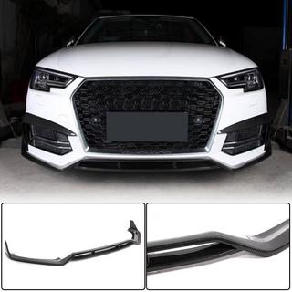 Dokładka przedniego zderzaka Lip V2 (do S-Line Sedan 2015-2019, Carbon) zdjęcia 2