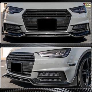 Dokładka przedniego zderzaka Lip V2 (do S-Line Sedan 2015-2019, Carbon) zdjęcia 4