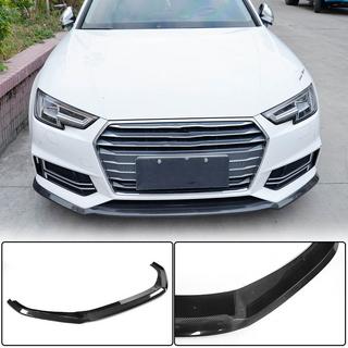 Dokładka (lip) przedniego zderzaka Lip V4 (do S-Line Sedan 2015-2019, Carbon) zdjęcia 1