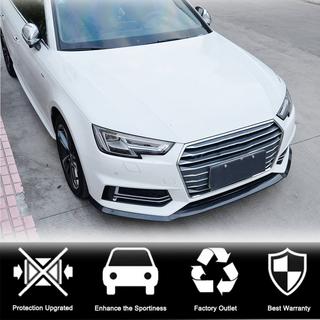 Dokładka (lip) przedniego zderzaka Lip V4 (do S-Line Sedan 2015-2019, Carbon) zdjęcia 2