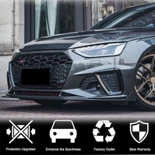 Dokładka przedniego zderzaka Lip V1 (do S-Line Sedan 2019-2024, Carbon) zdjęcia 3