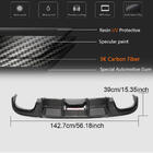 Audi A4 B8 2007-2015 Dyfuzor tylnego zderzaka V1 (do S4 2009-2012, Carbon) zdjęcia 8