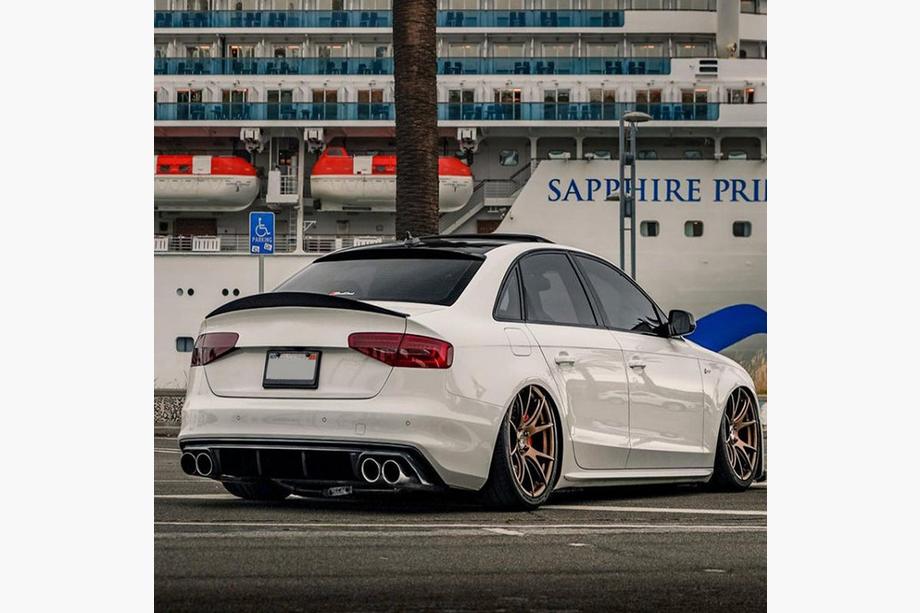Audi A4 B8 2007-2015 Spoiler tylny (do S4 2013-2016, Carbon) Zdjęcia 3