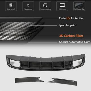Dyfuzor tylnego zderzaka (do S4 2017-2020, Carbon) zdjęcia 3