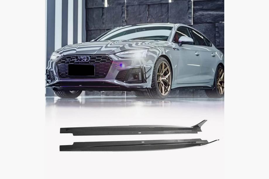 Audi A5 2016-2025 Progi Boczne 2021-2025 V2 (do Sportback, Carbon) Image