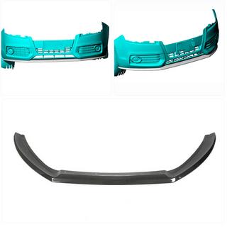 Nakładka Zderzaka Przedniego Lip (do S-Line Coupe 2007-2011, Carbon) Audi A5 2007-2015 zdjęcia 2