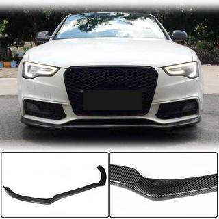 Nakładka na przedni zderzak Lip V1 do S-Line 2012-2015, Carbon Audi A5 2007-2015 zdjęcia 1