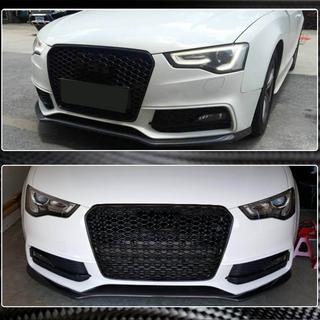 Nakładka na przedni zderzak Lip V1 do S-Line 2012-2015, Carbon Audi A5 2007-2015 zdjęcia 3