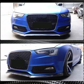 Nakładka na przedni zderzak Lip V1 do S-Line 2012-2015, Carbon Audi A5 2007-2015 zdjęcia 4