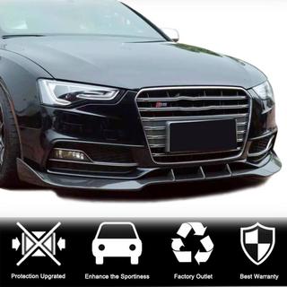 Nakładka na Zderzak Przedni Lip V3 do S-Line 2012-2015 Carbon Audi A5 2007-2015 zdjęcia 2