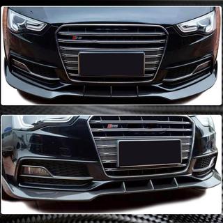 Nakładka na Zderzak Przedni Lip V3 do S-Line 2012-2015 Carbon Audi A5 2007-2015 zdjęcia 3