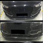 Audi A5 2007-2015 Nakładka na Zderzak Przedni Lip V3 do S-Line 2012-2015 Carbon zdjęcia 3