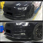Audi A5 2007-2015 Nakładka na Zderzak Przedni Lip V3 do S-Line 2012-2015 Carbon zdjęcia 4