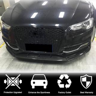 Nakładka na przedni zderzak Lip V4 (do S-Line 2012-2015, Carbon) Audi A5 2007-2015 zdjęcia 2