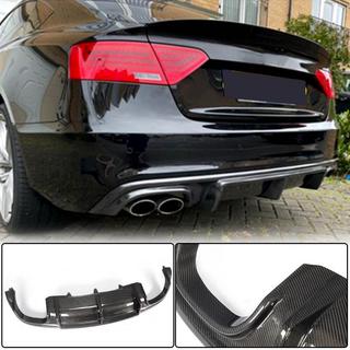 Dyfuzor Tylny V3 (do S-Line 2012-2015, Carbon) Audi A5 2007-2015 zdjęcia 1
