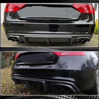 Dyfuzor Tylny V3 (do S-Line 2012-2015, Carbon) Audi A5 2007-2015 zdjęcia 4