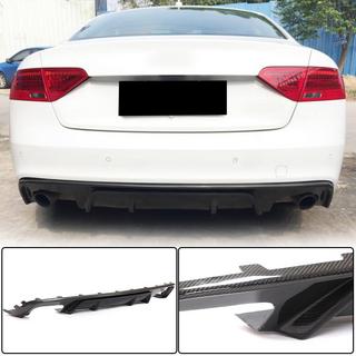 Dyfuzor tylnego zderzaka V2 (do S-Line 2012-2015, Carbon) Audi A5 2007-2015 zdjęcia 1