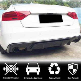 Dyfuzor tylnego zderzaka V2 (do S-Line 2012-2015, Carbon) Audi A5 2007-2015 zdjęcia 2
