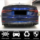 Audi A5 2016-2025 Dyfuzor Zderzaka Tylnego (do S-Line 2016-2020, Plastik) zdjęcia 4