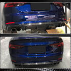 Audi A5 2016-2025 Dyfuzor Zderzaka Tylnego (do S-Line 2016-2020, Plastik) zdjęcia 6