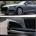 Audi A5 2016-2025 Nakładki na przedni zderzak Flap V2 (do S-Line 2016-2020, Carbon) zdjęcia 5