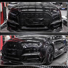 Audi A5 2016-2025 Nakładki na przedni zderzak Flap V1 (do S-Line 2016-2020, Carbon) zdjęcia 6