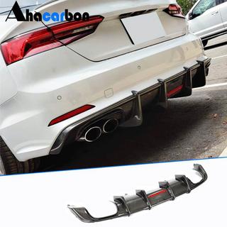 Dyfuzor Tylnego Zderzaka V1 (do S-Line 2016-2020, Carbon) zdjęcia 1