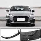 Audi A5 2016-2025 Nakładka Zderzaka Przedniego Lip V3 (do S-Line 2021-2025, Carbon) zdjęcia 1