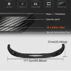 Audi A5 2016-2025 Nakładka Zderzaka Przedniego Lip V3 (do S-Line 2021-2025, Carbon) zdjęcia 4