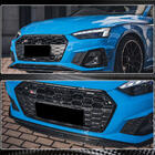 Audi A5 2016-2025 Nakładka na przedni zderzak Lip V1 do S-Line 2021-2025 Carbon zdjęcia 5