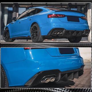Dyfuzor tylnego zderzaka V1 (do S-Line 2021-2025, Carbon) zdjęcia 4