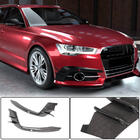 Audi A6 C7 2011-2017 Nakładki na światła przeciwmgielne Carbon (do S-Line 2014-2018) zdjęcia 1