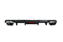 Audi A6 C7 2011-2017 Dyfuzor tylnego zderzaka Carbon (do S-Line 2014-2018) zdjęcia 6