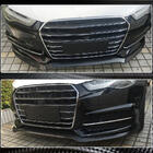 Audi A6 C7 2011-2017 Nakładka Zderzaka Przedniego Lip Carbon V3 do S-Line 2014-2018 zdjęcia 4