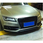 Audi A7 2010-2018 Nakładka na przedni zderzak Lip V1 (S-Line, 2010-2014, Carbon) zdjęcia 3