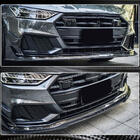 Audi A7 2018- Nakładka na przedni zderzak Lip (do S-Line 2018-2022, Carbon) zdjęcia 4