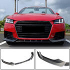 Audi TT 2014-2023 Nakładka na przedni zderzak Lip V2 (do Base, 2014-2019, Carbon) zdjęcia 1