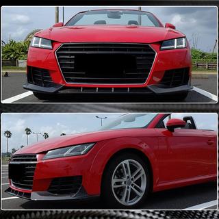 Nakładka na przedni zderzak Lip V2 (do Base, 2014-2019, Carbon) Audi ТТ 2014-2023 zdjęcia 4