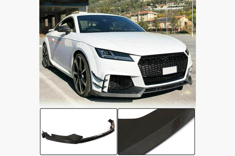 Audi TT 2014-2023 Nakładka na przedni zderzak Lip (do RS, 2016-2019, Carbon) Image