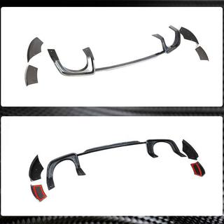 Dyfuzor tylnego zderzaka (do RS, 2016-2019, Suchy Carbon) Audi ТТ 2014-2023 zdjęcia 4
