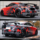 Audi TT 2014-2023 Nakładki Flap na tylny zderzak (do S-line/TTS/TTRS, 2014-2019, Carbon) zdjęcia 4
