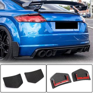 Nakładki Flap na tylny zderzak (do S-line/TTS/TTRS, 2014-2019, Carbon) Audi ТТ 2014-2023 zdjęcia 1
