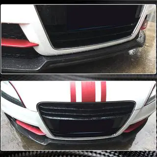 Nakładka na przedni zderzak Lip V2 (Carbon) zdjęcia 3