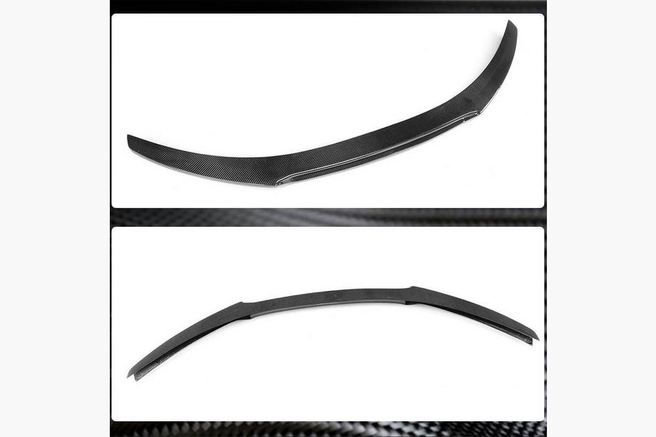 Audi TT 2006-2014 Nakładka na przedni zderzak Lip V2 (Carbon) Zdjęcia 4