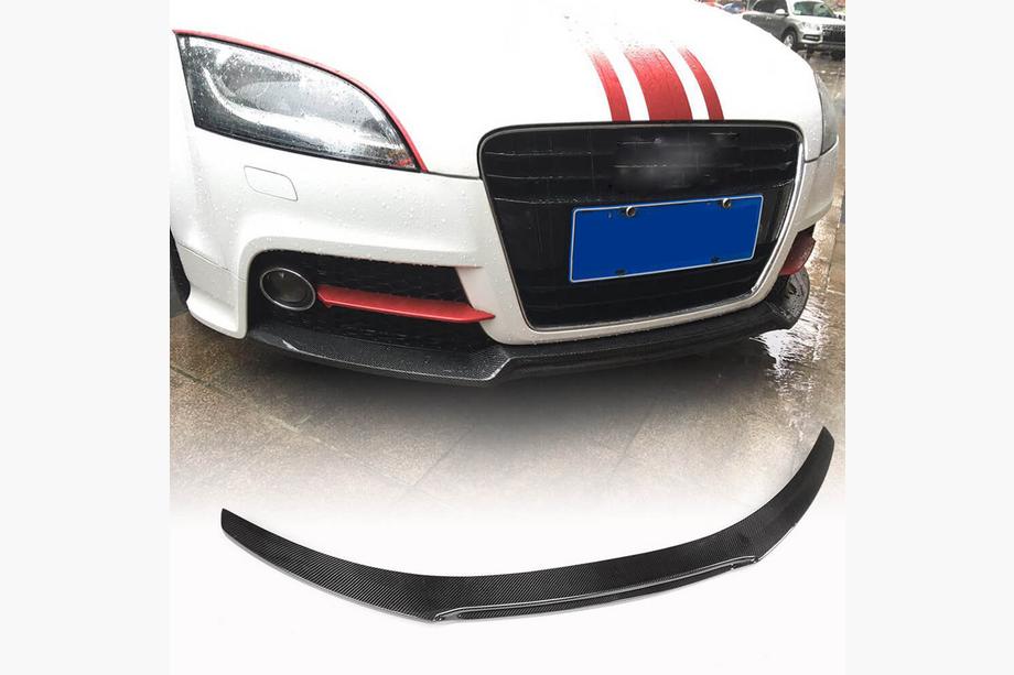 Audi TT 2006-2014 Nakładka na przedni zderzak Lip V2 (Carbon) Zdjęcia 6