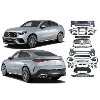 Zestaw body kit AMG GLC63 (do AMG-Line) Mercedes GLC coupe C254 2022-