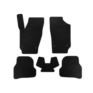 Dywaniki EVA (2010-2012, HB, 5-drzwiowy, Czarny) Seat Ibiza 2010-2017