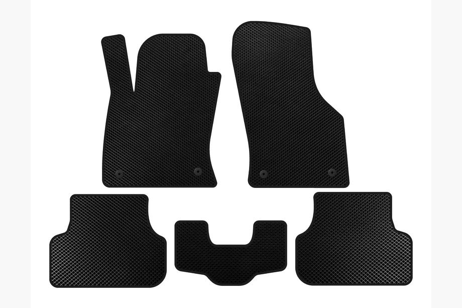 Seat Leon 2013-2020 Dywaniki EVA (2013-2016, SW, Czarny) Image